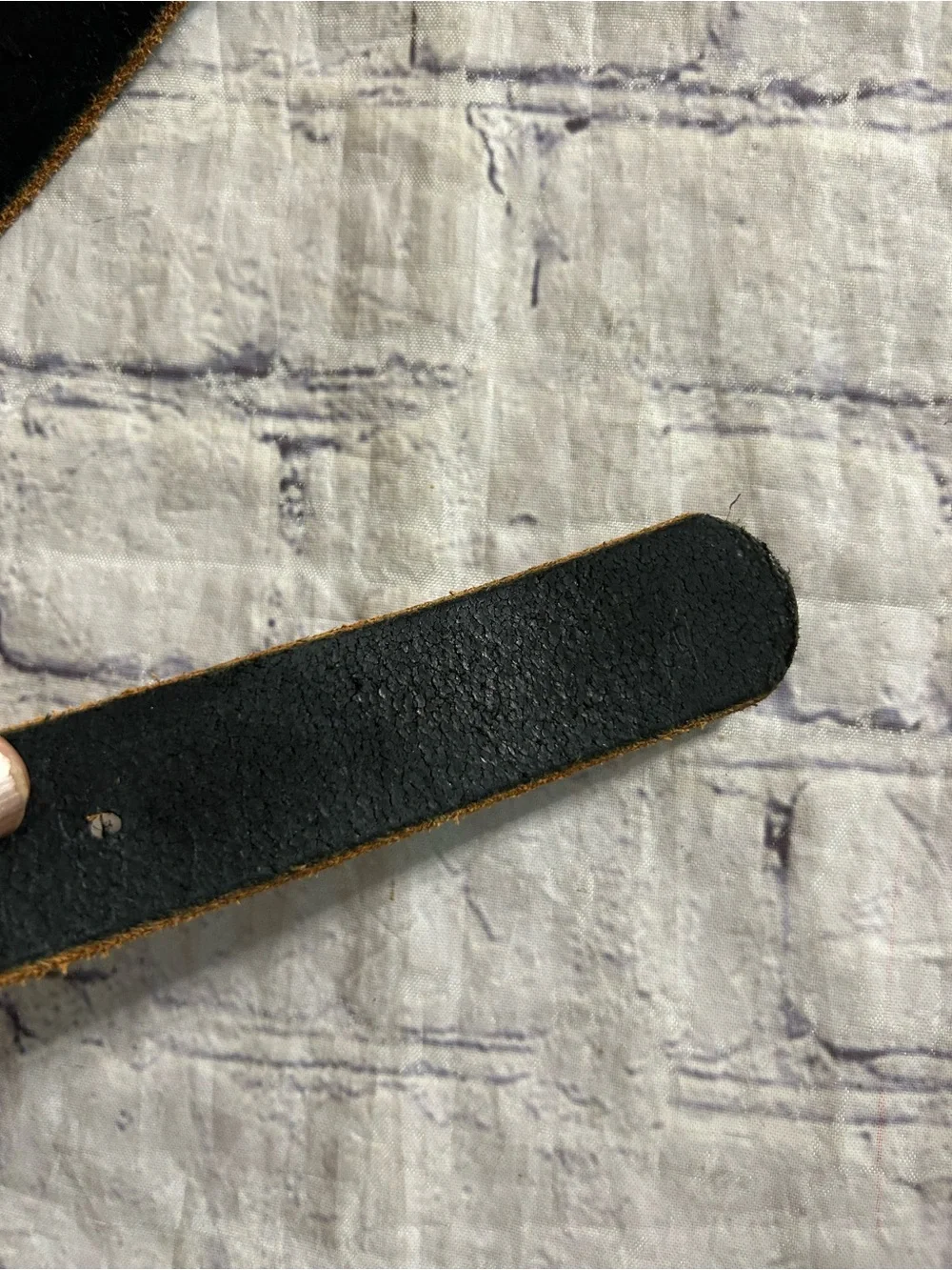 DISTRESSED RUSTIC BROWN CHANGEABLE BUCKLE & RUGGED BLACK  GRAPHIC BUCKLE BELTS